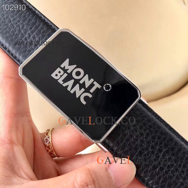 Mont Blanc Belt Replica - Silver Buckle - 2019 New Model